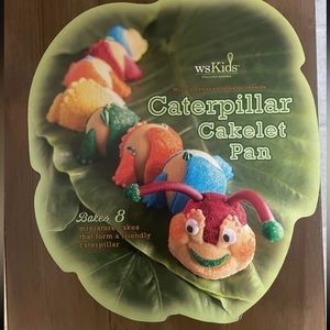 NordicWare Williams Sonoma Hungry Caterpillar Cake Pan NWT